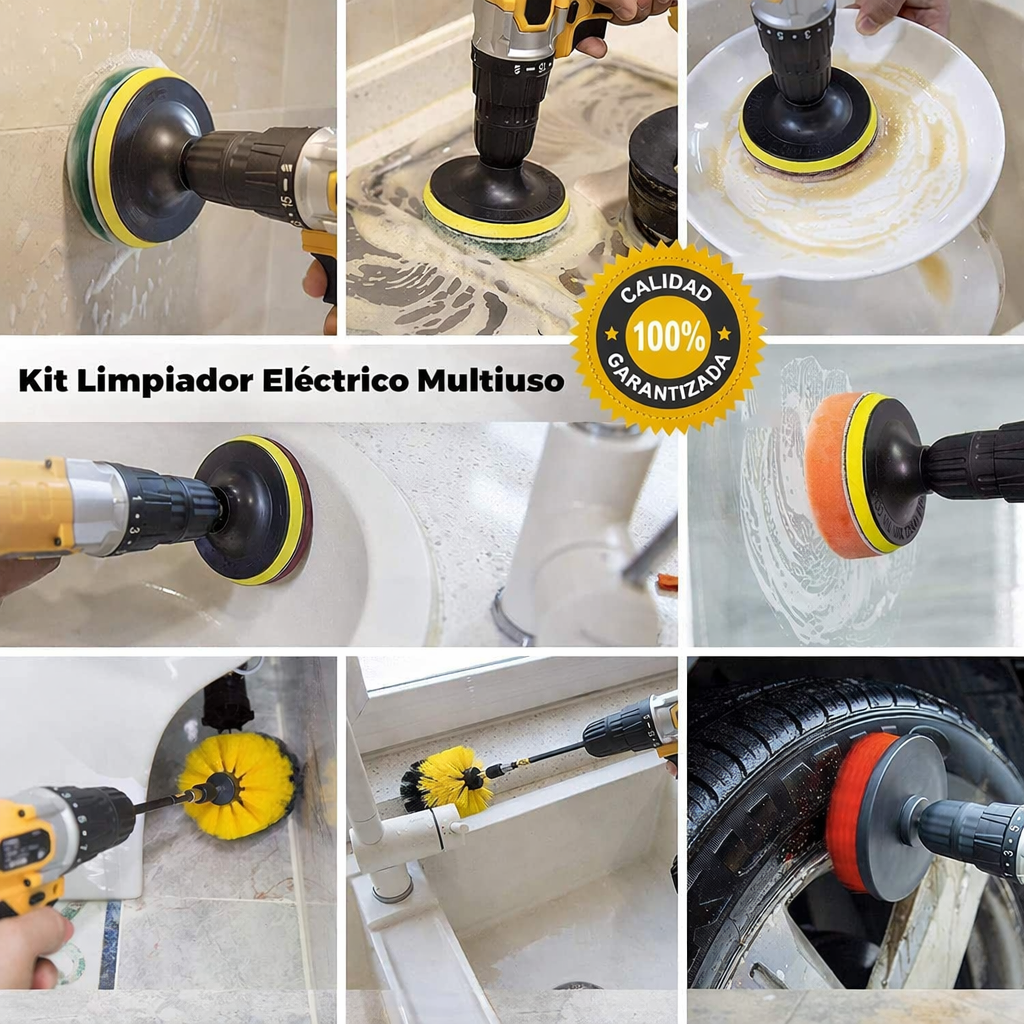 TALADRO CEPILLO DE LIMPIEZA + ENVÍO GRATIS