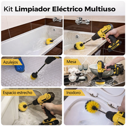 TALADRO CEPILLO DE LIMPIEZA + ENVÍO GRATIS